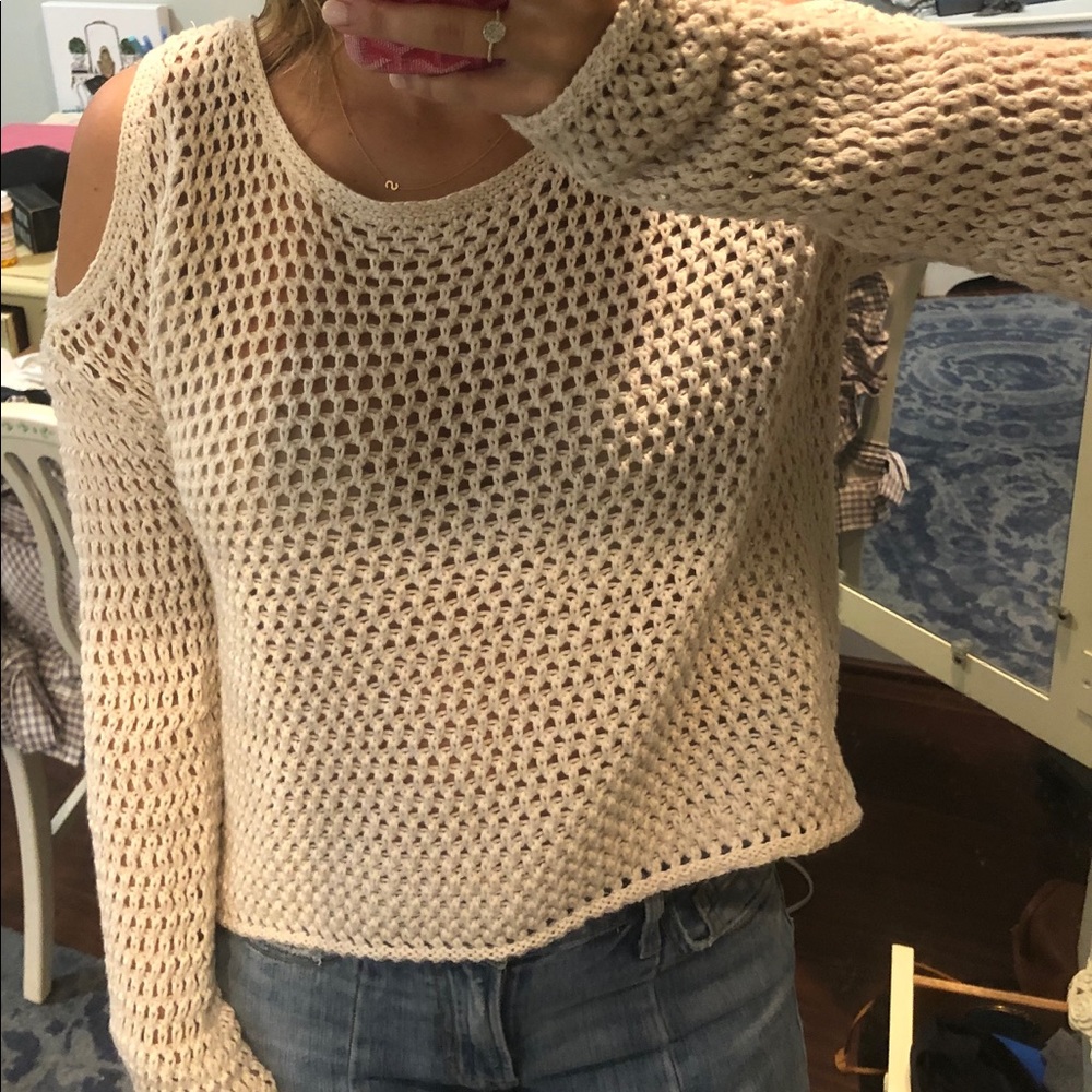 Neely tan sweater